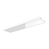 Светодиодный светильник VARTON тип кромки Clip-In® 1200х300х100 мм 36 ВТ 3000 K IP54 опал ПК с равномерной засветкой
