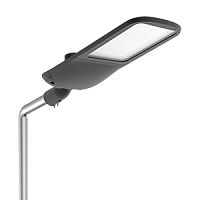 Светодиодный светильник VARTON уличный Tornado Parking крепление на консоль 160 Вт 4000 K 1..10V NEMA RAL9005 черный муар